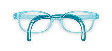 Load image into Gallery viewer, Kids Wayfarer Frame (TKDC26) - Clear Turquoise