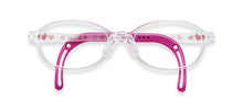 Load image into Gallery viewer, Kids Oval Frame (TKEC11) - Clear with Pink Hearts