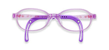 Load image into Gallery viewer, Kids Oval Frame (TKEC28) - Crystal Purple with Hearts