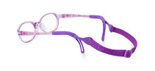Load image into Gallery viewer, Kids Oval Frame (TKEC28) - Crystal Purple with Hearts