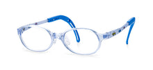 Load image into Gallery viewer, Kids Oval Frame (TKEC3) - Crystal Blue with Cars