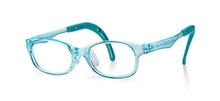 Load image into Gallery viewer, Kids Wayfarer Frame (TKDC26) - Clear Turquoise