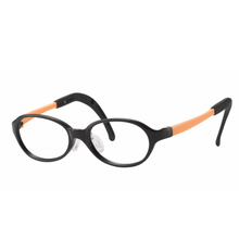 Load image into Gallery viewer, Kids Oval Frame (TKAC8) - Black and Orange