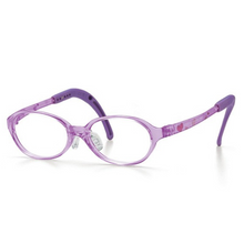 Load image into Gallery viewer, Kids Oval Frame (TKAC28) - Crystal Purple with Hearts