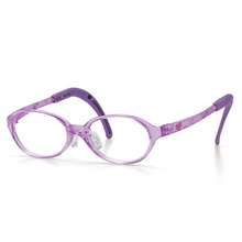 Load image into Gallery viewer, Kids Oval Frame (TKAC28) - Crystal Purple with Hearts