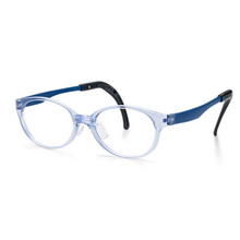 Load image into Gallery viewer, Junior Round Wayfarer Frame (TJDC2) - Crystal Blue