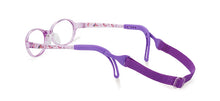 Load image into Gallery viewer, Kids Oval Frame (TKAC510) - Crystal Purple with Unicorns