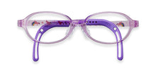 Load image into Gallery viewer, Kids Oval Frame (TKAC510) - Crystal Purple with Unicorns