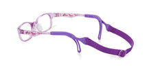 Load image into Gallery viewer, Kids Wayfarer Frame (TKDC505) - Crystal Purple with Unicorns