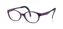 Load image into Gallery viewer, solid purple frame front with purple arms and black ear tips