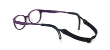 Load image into Gallery viewer, solid purple frame front with purple arms and black ear tips