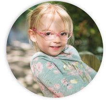 Load image into Gallery viewer, Kids Oval Frame (TKAC14) - Crystal Pink with Crystal Pink Arms