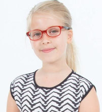 Load image into Gallery viewer, Kids Wayfarer Frame (TKDC14) - Crystal Red