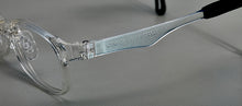 Load image into Gallery viewer, Kids Wayfarer Frame (TKDC24) - Crystal Clear with Blue Sparkles