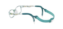 Load image into Gallery viewer, Kids Wayfarer Frame (TKDC3) - Turquoise with Dinosaurs

