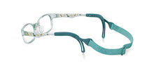 Load image into Gallery viewer, Kids Wayfarer Frame (TKDC3) - Turquoise with Dinosaurs