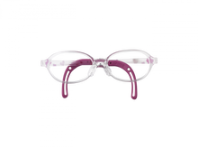 Load image into Gallery viewer, Kids Oval Frame (TKAC11) - Clear with Pink Hearts