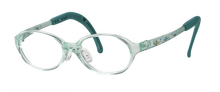 Load image into Gallery viewer, Kids Oval Frame (TKAC4) - Turquoise with Planes