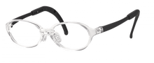 Load image into Gallery viewer, Kids Oval Frame (TKAC7) - Clear and Black