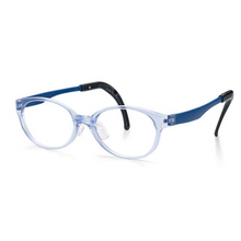 Load image into Gallery viewer, Junior Round Wayfarer Frame (TJDC2) - Crystal Blue
