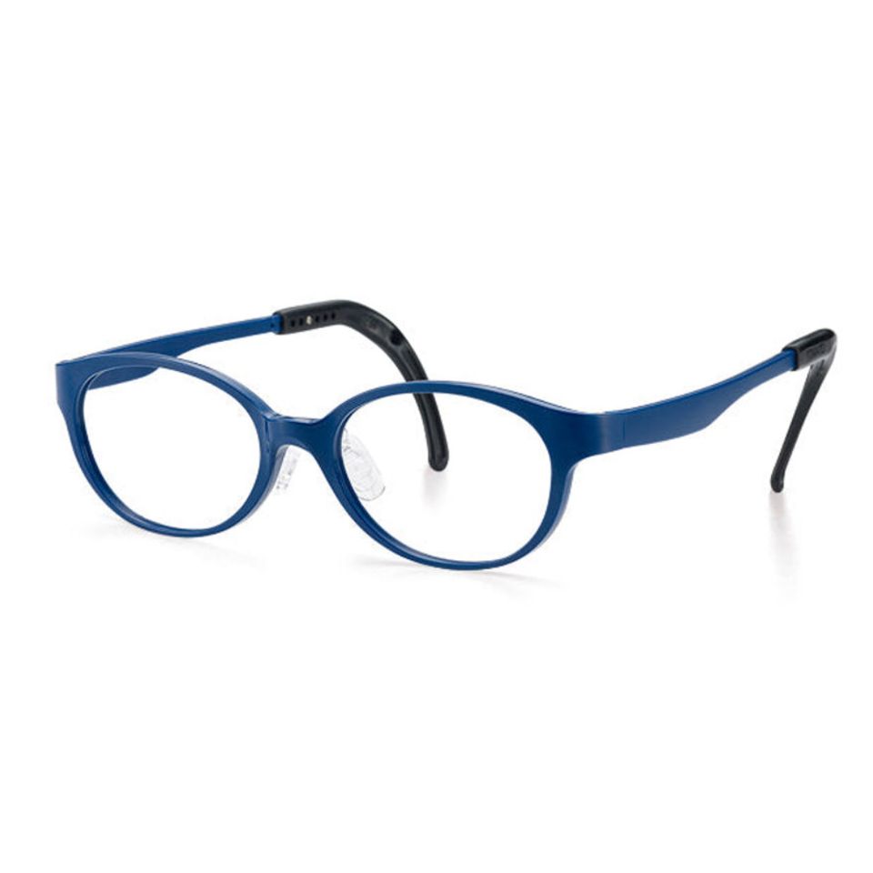 Junior Round Wayfarer Frame (TJDC7) - Navy Blue