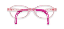 Load image into Gallery viewer, Kids Oval Frame (TKEC14) -  Crystal Pink with Hearts
