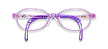 Load image into Gallery viewer, Kids Oval Frame (TKEC44) - Crystal Purple with Unicorns
