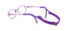 Load image into Gallery viewer, Kids Oval Frame (TKEC44) - Crystal Purple with Unicorns
