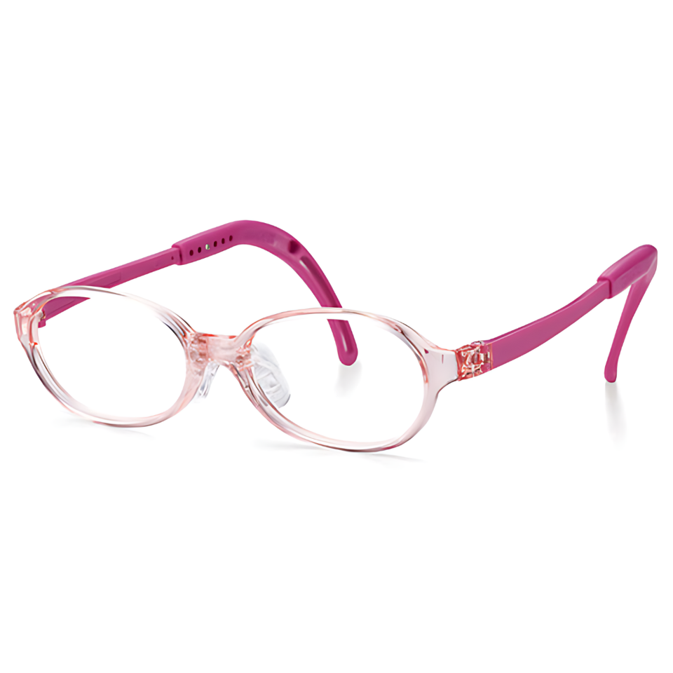 Tomato Glasses Canada Kids Oval Frame (TKAC38) Crystal Pink