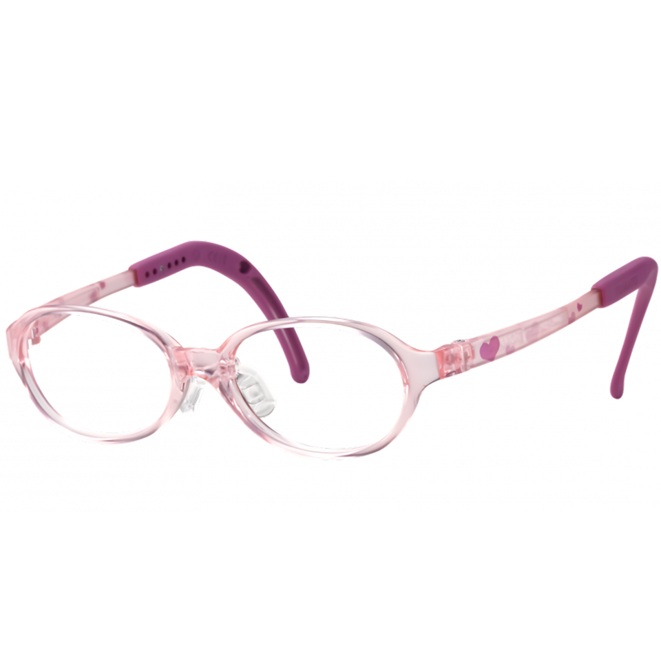 Kids Oval Frame (TKAC14) - Crystal Pink with Crystal Pink Arms