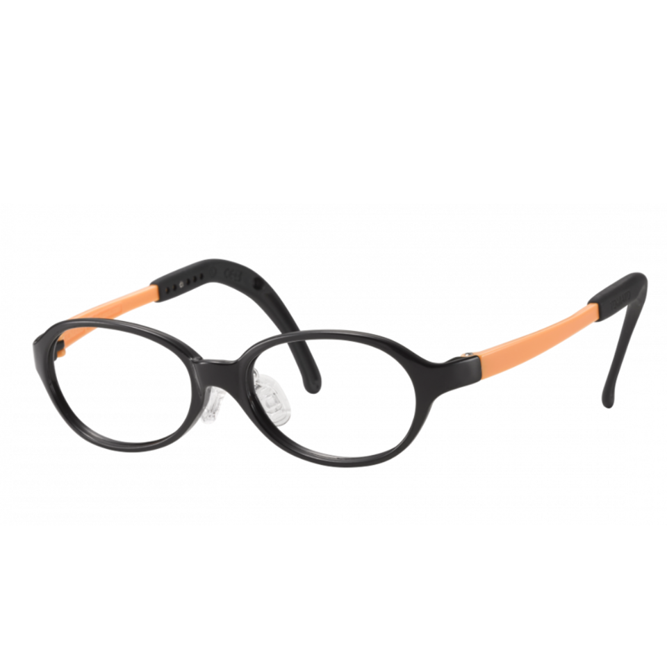 Kids Oval Frame (TKAC8) - Black and Orange