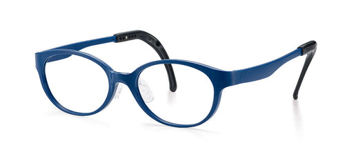 navy blue frame front with navy blue arms and black ear tips