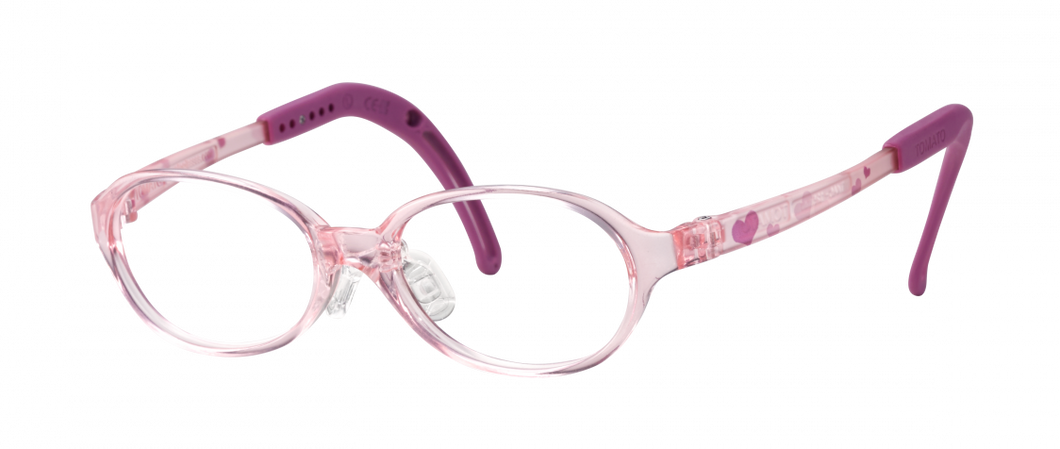 Kids Oval Frame (TKAC14) - Crystal Pink with Crystal Pink Arms