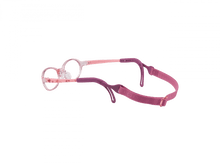 Load image into Gallery viewer, Kids Oval Frame (TKAC13) - Crystal Pink with Solid Pink Arms
